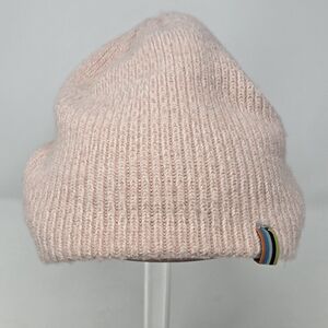 SMARTWOOL PINK MERINO WOOL BLEND BEANIE HAT WOMEN OS WARM COZY WINTER SPRING